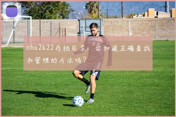 nba2k22存档目录，你知道正确查找和管理的方法吗？