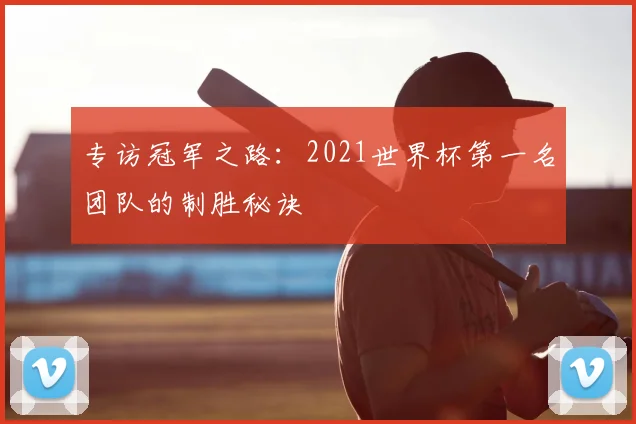专访冠军之路:2021世界杯第一名团队的制胜秘诀